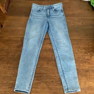 American Eagle super hi rise jegging